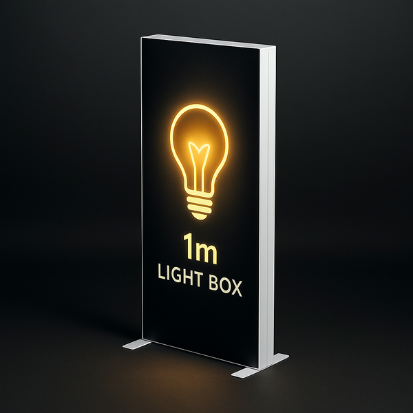 Premium LED Light Box 100cm – Feather Flags Trade