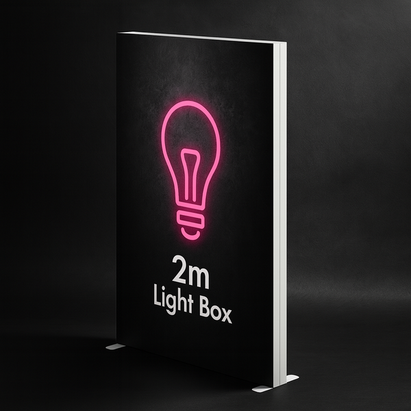 Premium LED Light Box 200cm – Feather Flags Trade
