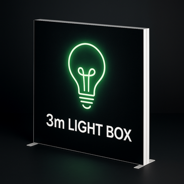 Premium LED Light Box 300cm