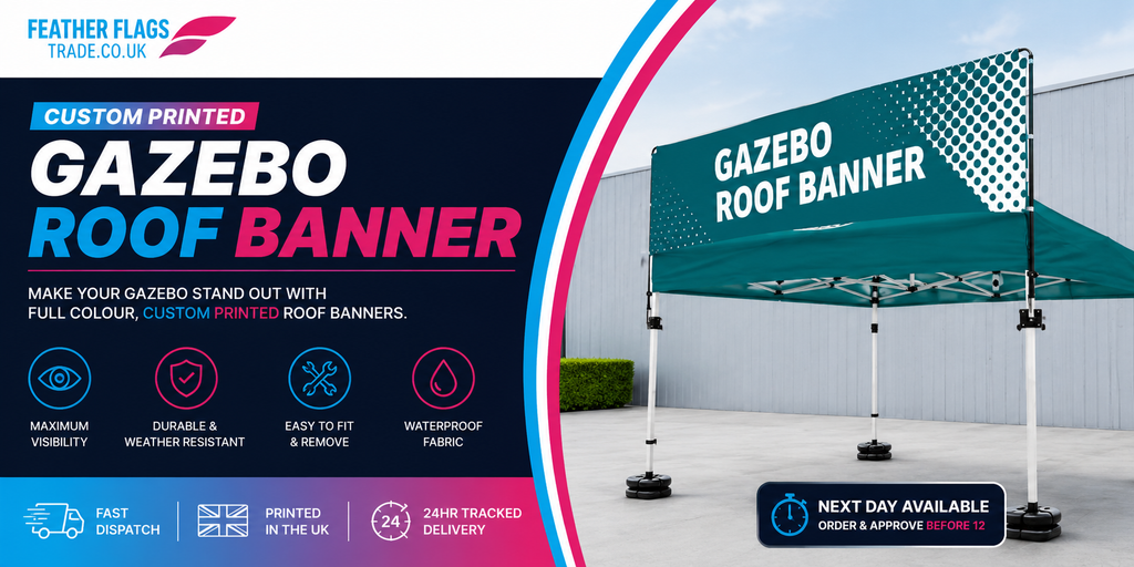 Gazebo Roof Banner