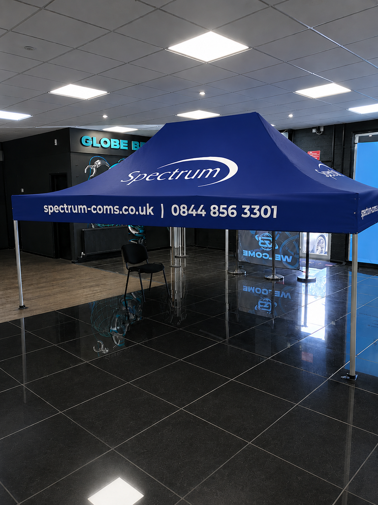 Printed Gazebos Trade 4.5m x 3m
