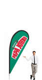 Teardrop Flags 3.4m | Premium