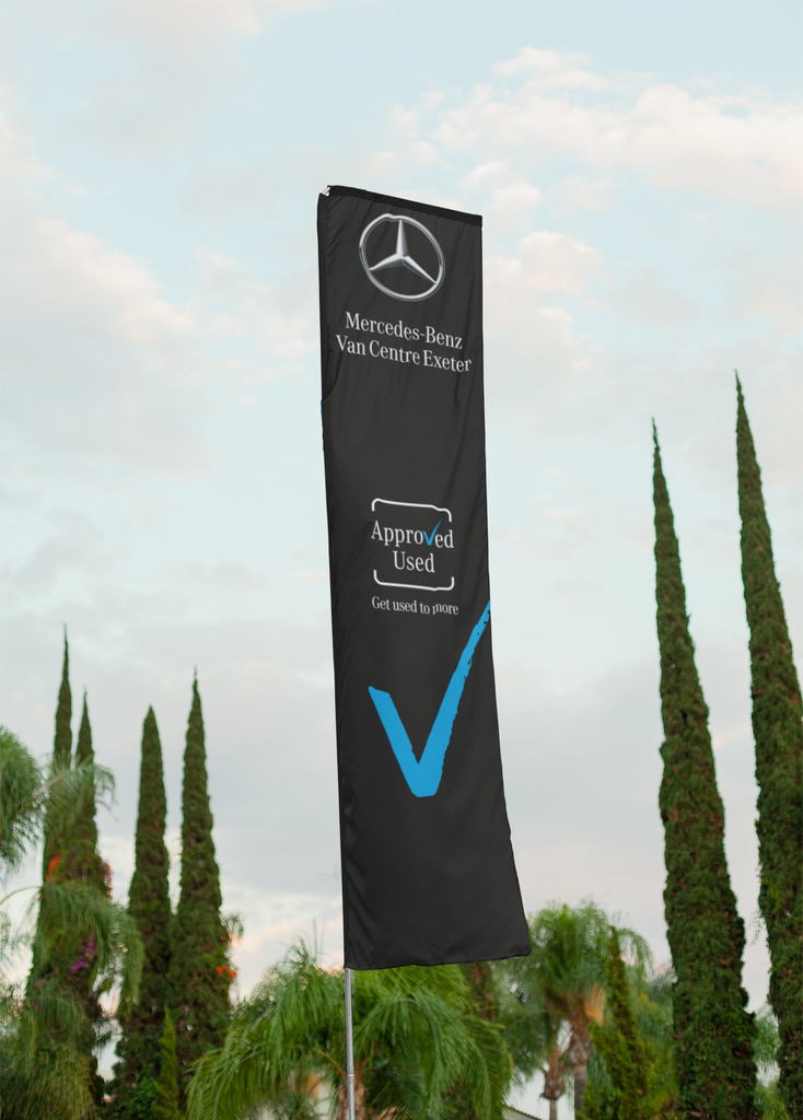 Rectangular Flag 3m | Premium – Feather Flags Trade