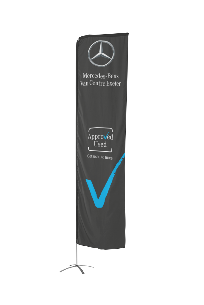 Rectangular Flag 3m | Premium – Feather Flags Trade